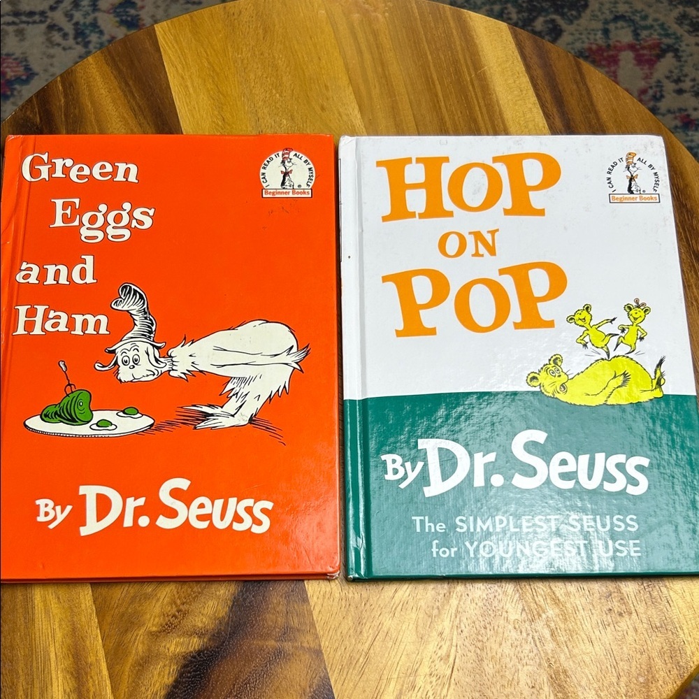 Dr. Seuss Book Set‎ – Hop on Pop and Green Eggs and Ham